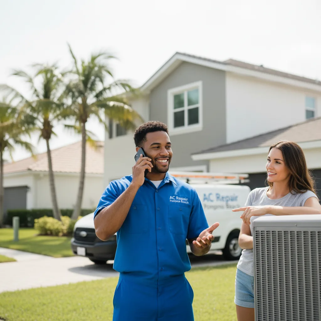 AC Repair Pompano Beach customer support in Carver